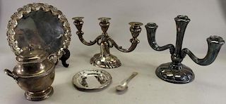 (6) Antique Silverplate Articles
