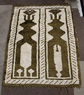 South African Figural Rug