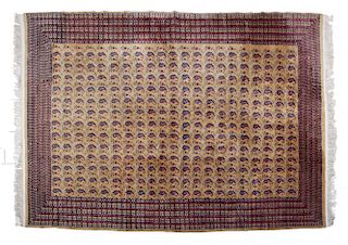 A Bijar Wool Rug(20th Century)11 feet 3 inches x 8 feet 11 inches.