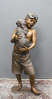 L'Deane Trueblood (born 1928) Large Bronze