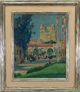Kate Montague Hall (born 1874) City Hall Painting