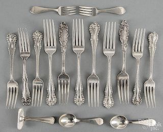 Group of sterling silver flatware, 22.7 ozt.