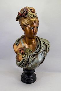 After Albert-Ernest Carrier-Belleuse Female Bust
