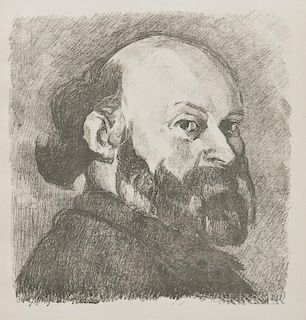 Édouard Vuillard (French, 1868-1940)  Portrait de Cézanne