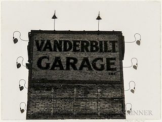 Ralph Steiner (American, 1899-1986)  Four Photographs:  Vanderbilt Garage