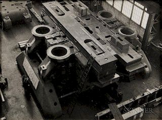 Albert Renger-Patzsch (German, 1897-1966)  Bird's-eye Factory View