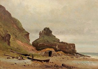 Charles Henry Gifford (American, 1839-1904)  The Northern Coast of Ireland