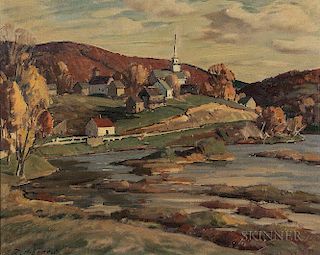 Aldro Thompson Hibbard (American, 1886-1972)  South Londonderry, Vermont