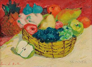 Jean Isy de Botton (French, 1898-1978)  Corbeille de Fruits