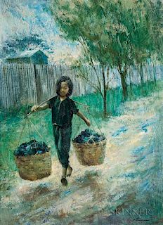Richard Thompson (American, 1914-1991)  Charcoal Carrier
