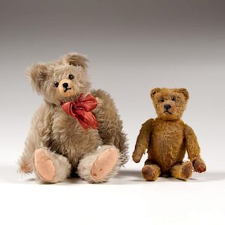 German Teddy Bears, Lot of Two