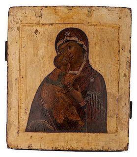 Russian Icon, Our Lady of Vladimir 