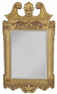 Chippendale Carved and Gilt Wood Mirror