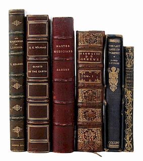 12 Small Format Leather Books