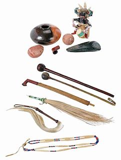 Twelve Native American Objects
