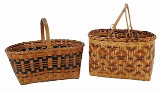 Two Cherokee Baskets