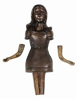 Southern Folk Art Carving of Woman