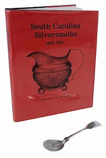 Charleston Coin Spoon with Silversmith Book
