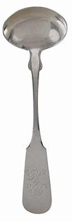 John Campbell Coin Silver Ladle