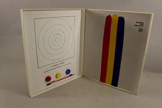 Signed Jasper Johns Technics and Creativity Book