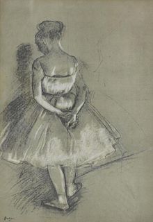 PAINTING SIGNED DEGAS