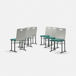 Yrjo Kukkapuro, A500 dining chairs, set of six