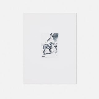 Rodney Graham, Meissonier with my Thumb-Print