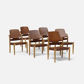 Carl-Axel Acking, chairs, set of six