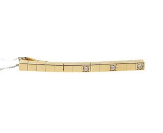 Cartier Laniere 18k Gold Diamond Pendant