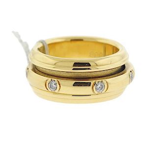 Piaget Possession 18k Gold Diamond Movable Ring