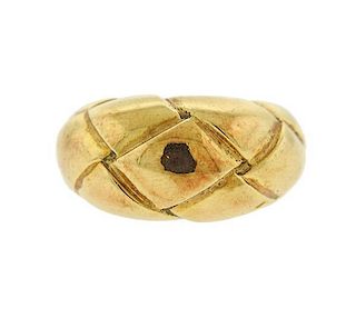 Chaumet 18k Gold Dome Ring