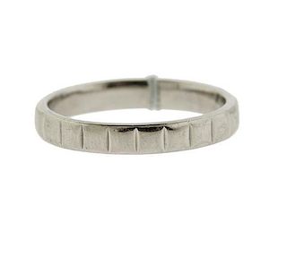 Chanel Platinum Wedding Band Ring