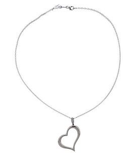 Piaget 18K Gold Diamond Limelight Heart Necklace
