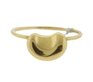 Tiffany &amp; Co Peretti Bean 18k Gold Ring