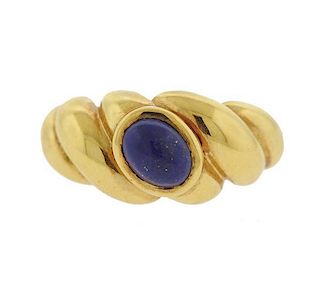Van Cleef &amp; Arpels 18k Gold Lapis Ring