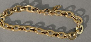 14K gold bracelet. 11.4 grams