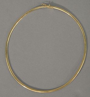 14 karat gold necklace. 20 grams