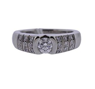 Chaumet Platinum Diamond Engagement Ring