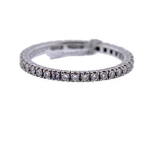 Bvlgari Bulgari 18k Gold Diamond Eternity Wedding Ring