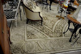 Oriental carpet, European, marked on tag: Sale price $4,300, retail $9,800. 9'10" x 13'3"
