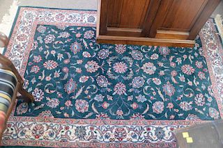 Pair of Oriental throw rugs, 4' x 6' each. Provenance: Property from the Estate of Frank Perrotti Jr. of Hamden, Connecticut