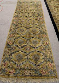 Contemporary Oriental runner, 3' x 10' Provenance: Property from the Estate of Frank Perrotti Jr. of Hamden, Connecticut