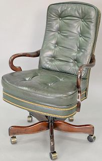 Laurent leather executive swivel office chair