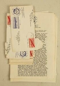 General Anthony C. McAuliffe Letters and Envelopes on Operation Crossroads, Stationery from 1946