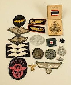 3rd Reich Luftwaffe, Reichsbahn, and other Insignia and Medals