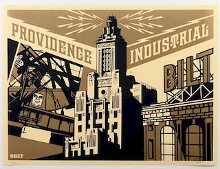 Shepard Fairey "Providence Industrial" Screen