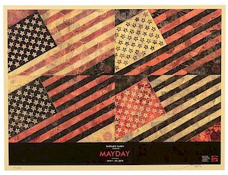 Shepard Fairey "Mayday" Offset Print