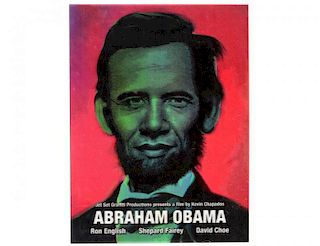 Ron English "Abraham Obama" Film Poster