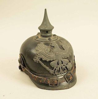 Imperial German Prussian enlisted spiked helmet