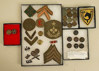 US WWI Patches and Insignia
